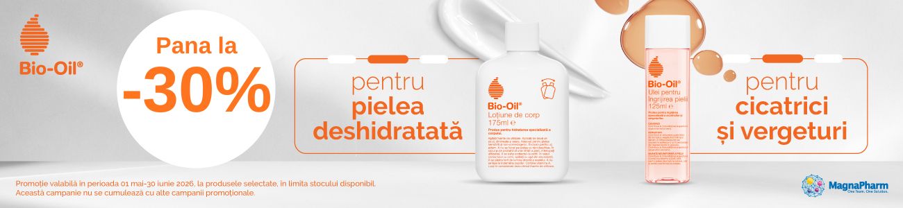 Promotie de pana la 30% reducere la Bio Oil
