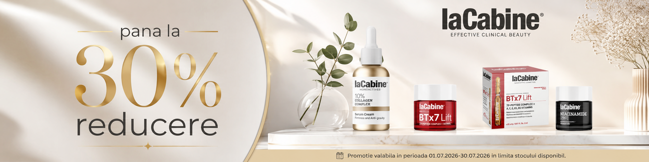 Promotie de pana la 30% reducere La Cabine