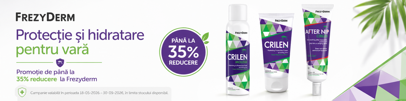Promotie de pana la 35% reducere la Frezyderm
