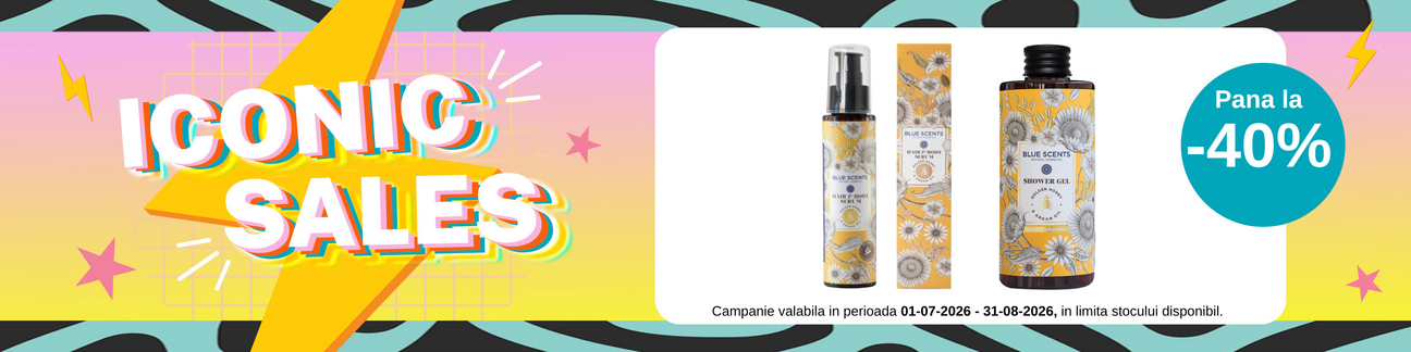 Promotie de pana la 40% reducere la Blue Scents - Iconic Sales