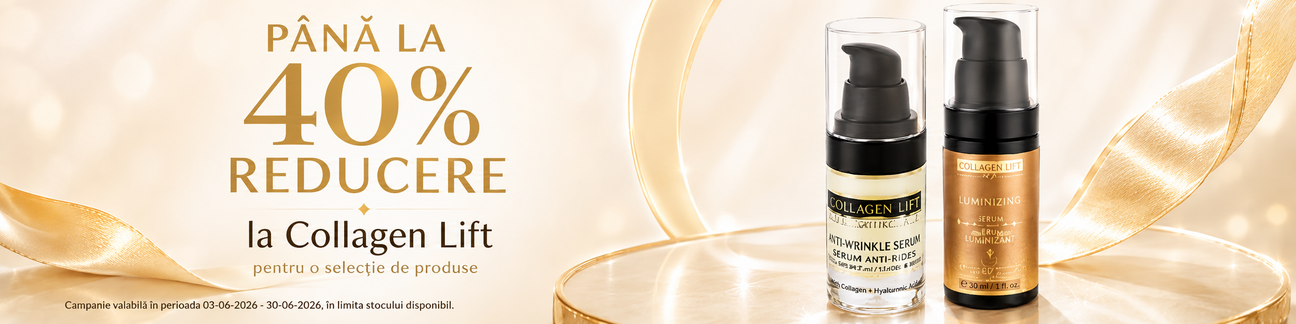 Promotie de pana la 40% reducere la Collagen Lift
