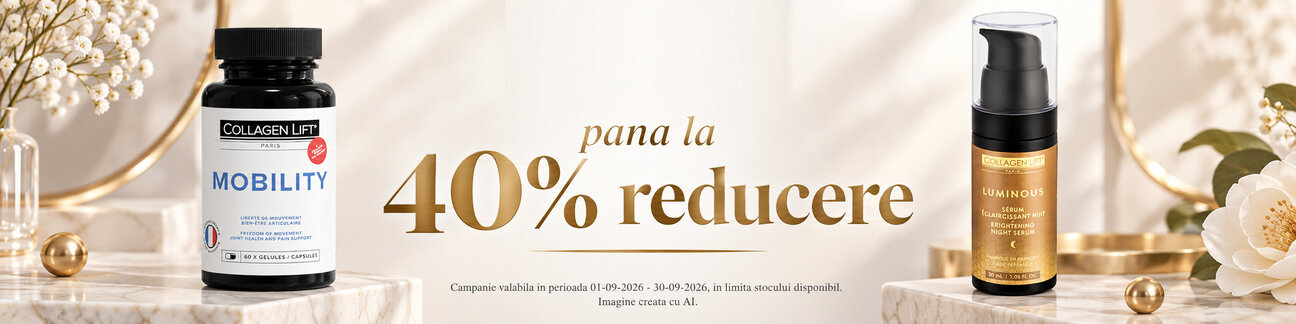 Promotie de pana la 40% reducere la Collagen Lift