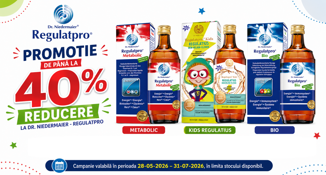 Promotie de pana la 40% reducere la Dr. Niedermaier - Regulatpro