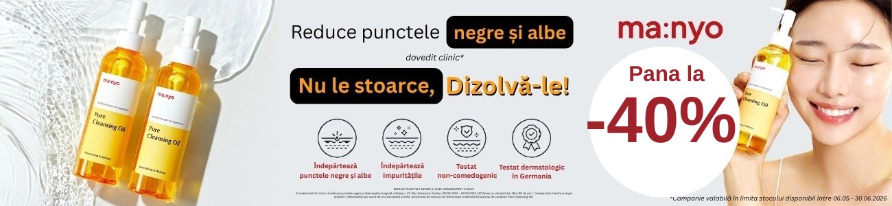 Promotie de pana la 40% reducere la Manyo