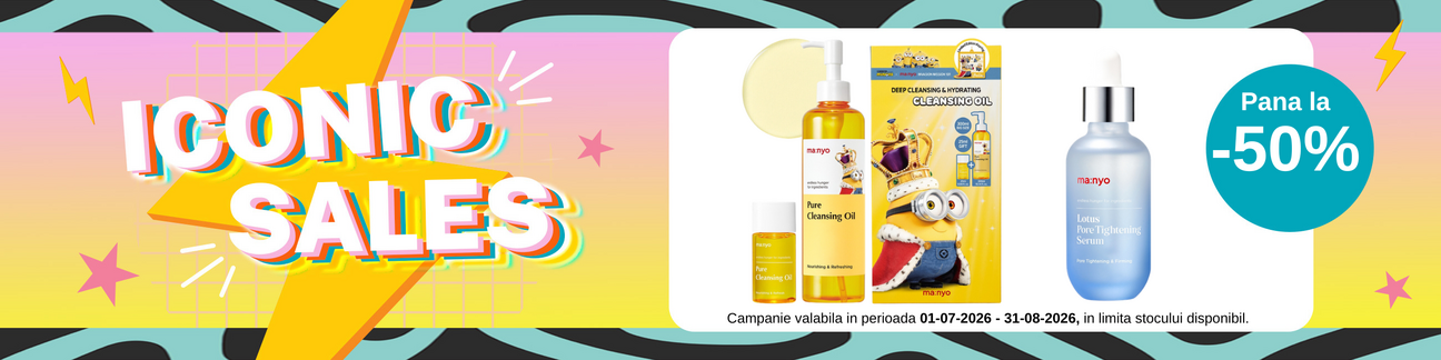 Promotie de pana la 50% reducere la Manyo - Iconic Sales