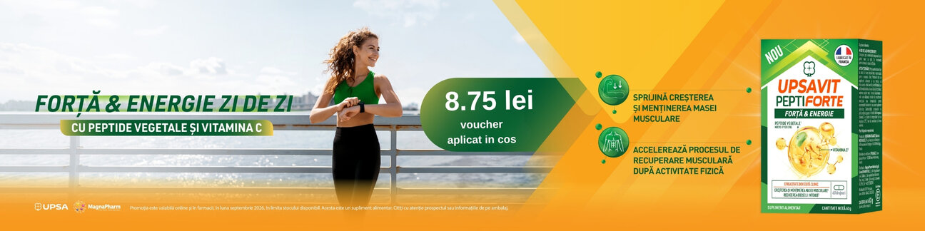 Promotiw cu 8.75 lei voucher aplicat in cos la Upsavit