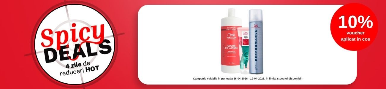 Spicy Deals cu 10% voucher aplicat in cos la Wella