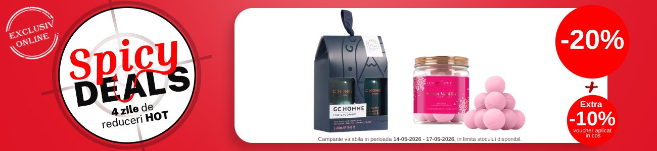 Spicy Deals cu Extra 10% voucher aplicat in cos la The Luxury Bathing