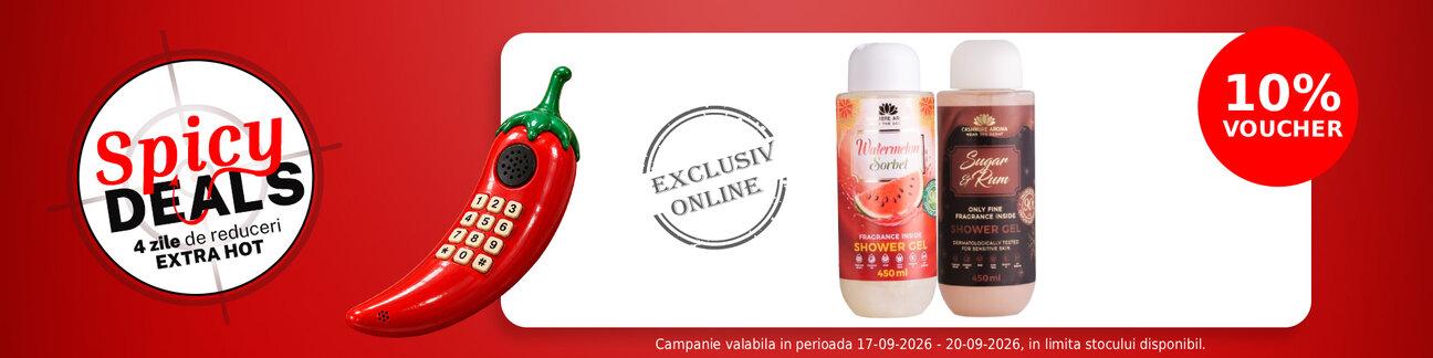 Spicy Deals cu voucher aplicat in cos 10% la Cashmere Aroma