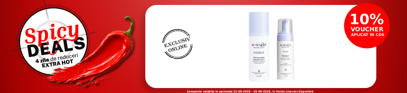 Spicy Deals cu voucher aplicat in cos 10% la Se:Reskin