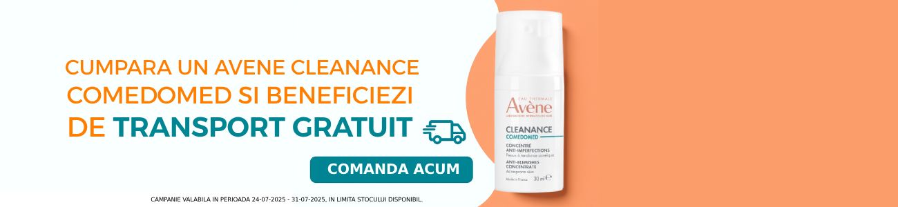 Transport gratuit la Avene Cleanance Comedomed
