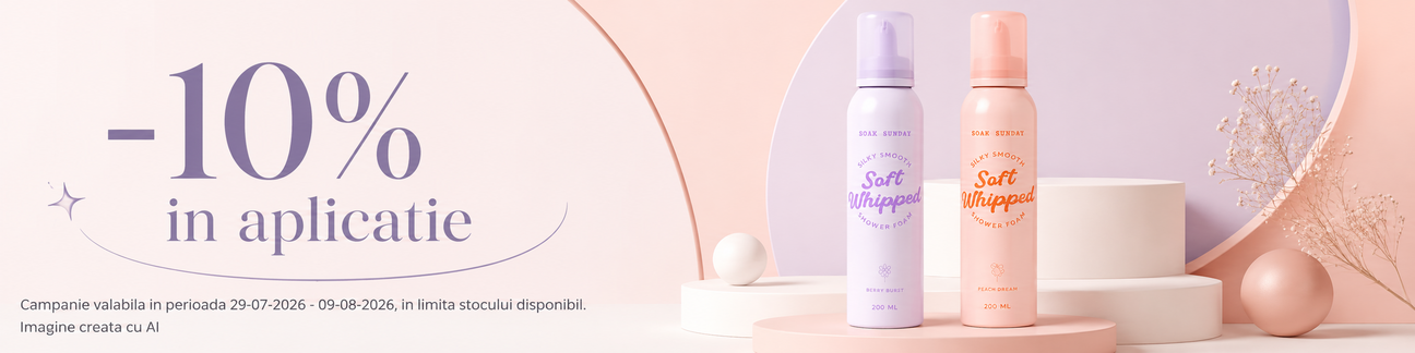 Transprot gratuit la Soak Sunday Exclusiv in Aplicatie