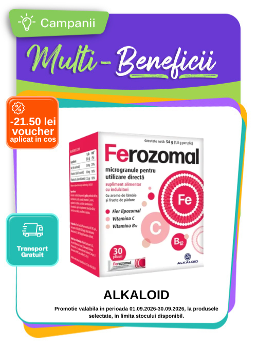 Multi-Beneficii la Alkaloid Ferozomal