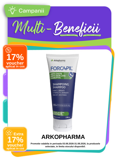 Multi-Beneficii la Arkopharma Forcapil Sampon