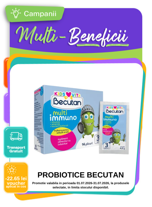Multi-Beneficii la Becutan Probiotice