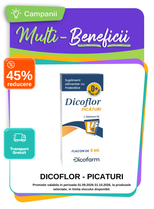 Multi-Beneficii la Diclofor - Picaturi