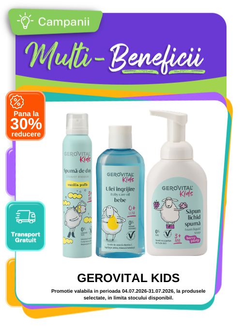 Multi-Beneficii la Gerovital Kids