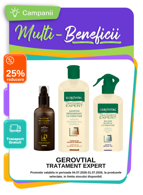 Multi-Beneficii la Gerovital Tratament Expert