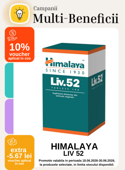 Multi-Beneficii la Himalaya Liv 52