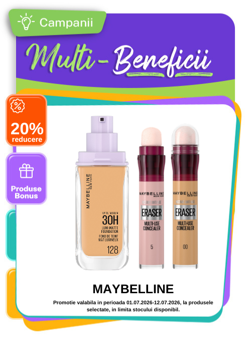 Multi-Beneficii la Maybelline