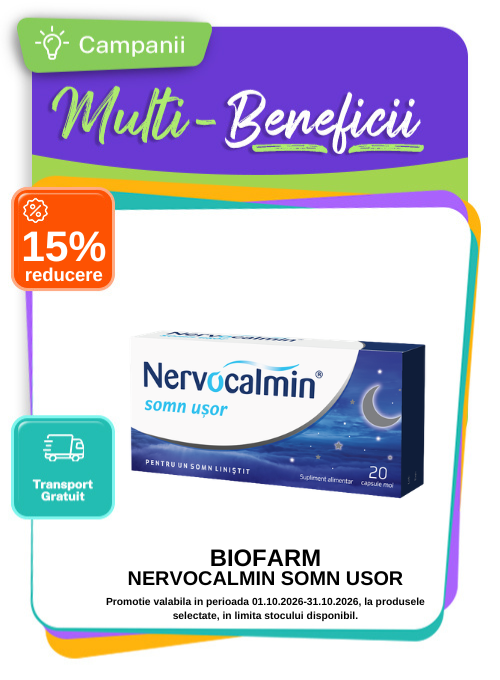 Multi-Beneficii la Nervocalmin