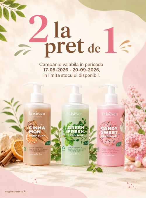 Promotie 2 la pret de 1 la Laiseven - Back to School