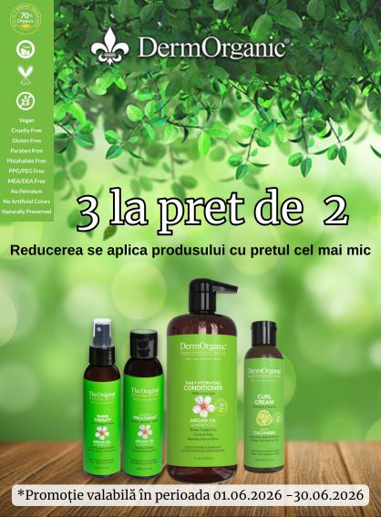 Promotie 3 la pret de 2 la DermOrganic