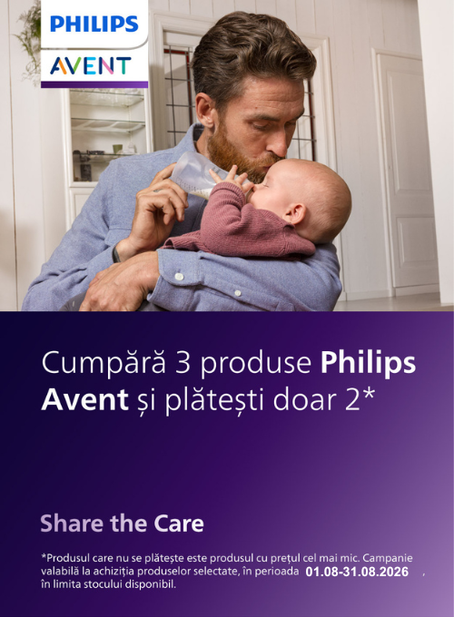 Promotie 3 la pret de 2 la Philips Avent