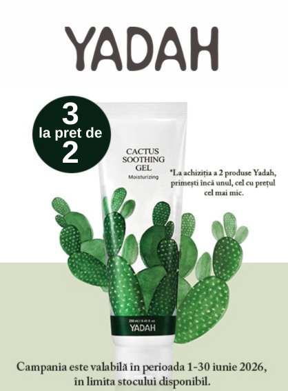 Promotie 3 la pret de 2 la Yadah