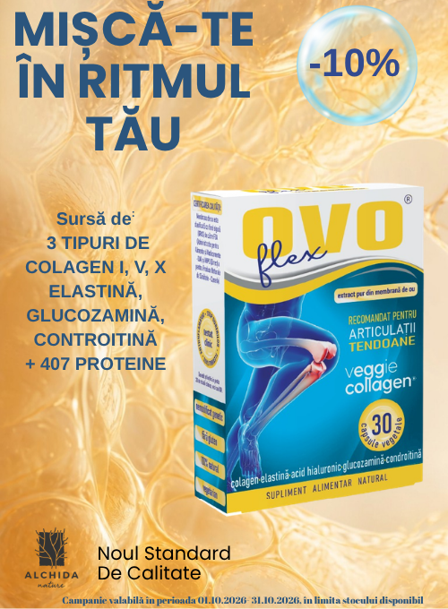 Promotie cu 10% reducere la Alchida Ovoflex