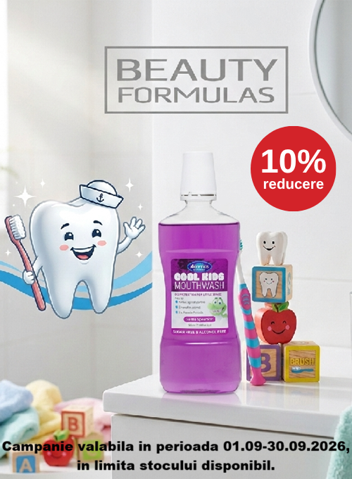 Promotie cu 10% reducere la Beauty Fromulas Apa de Gura