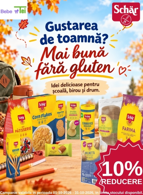 Promotie cu 10% reducere la Dr Schar