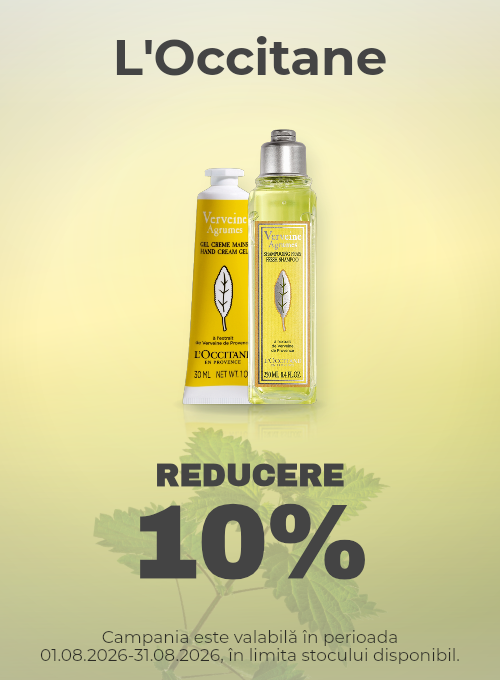 Promotie cu 10% reducere la L'Occitane