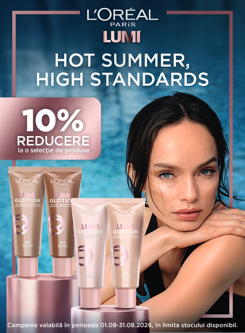 Promotie cu 10% reducere la L'Oreal Cosmetics