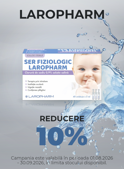 Promotie cu 10% reducere la Laropharm