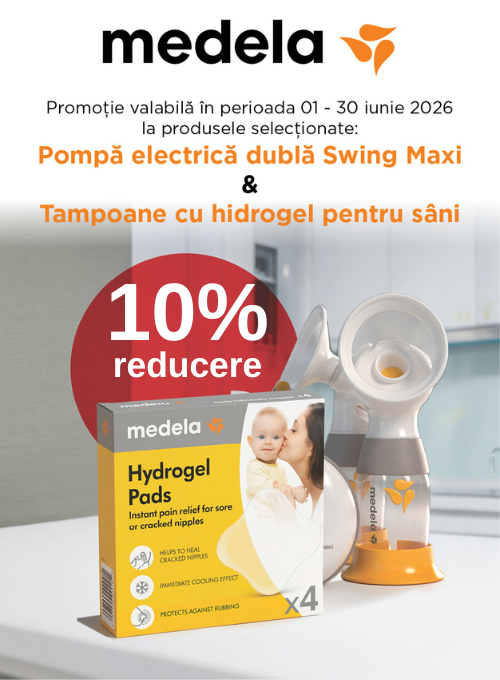 Promotie cu 10% reducere la Medela