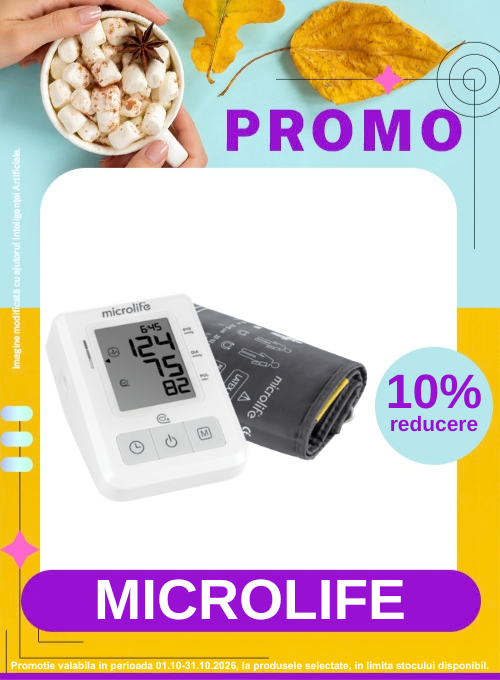 Promotie cu 10% reducere la Microlife