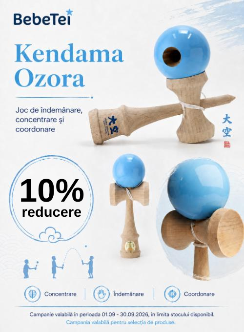 Promotie cu 10% reducere la Ozora Kendama