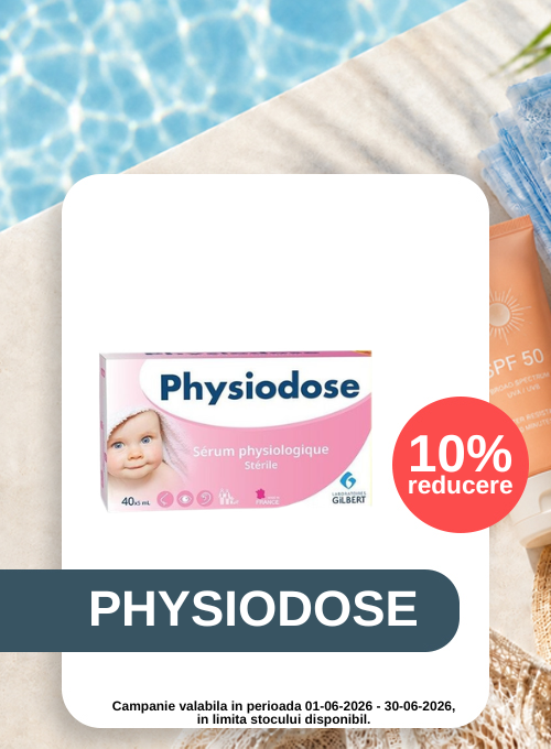 Promotie cu 10% reducere la Physiodose