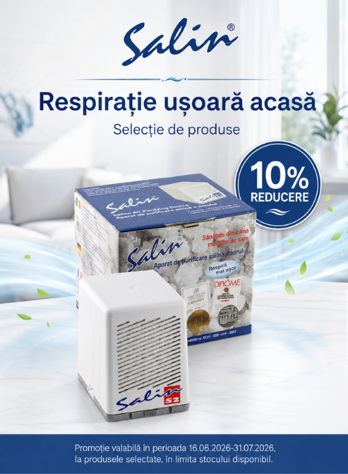 Promotie cu 10% reducere la Salin