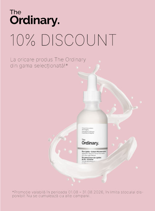 Promotie cu 10% reducere la The Ordinary