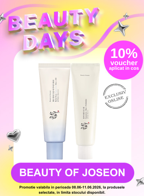 Promotie cu 10% voucher aplicat in cos la Beauty Of Joseon - Beauty Days