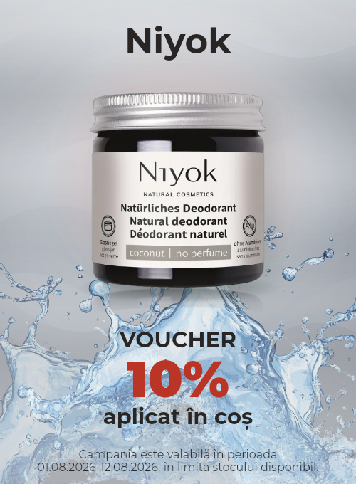 Promotie cu 10% voucher aplicat in cos la Niyok