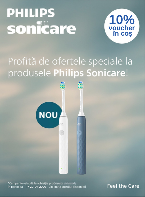 Promotie cu 10% voucher aplicat in cos la Philips Sonicare