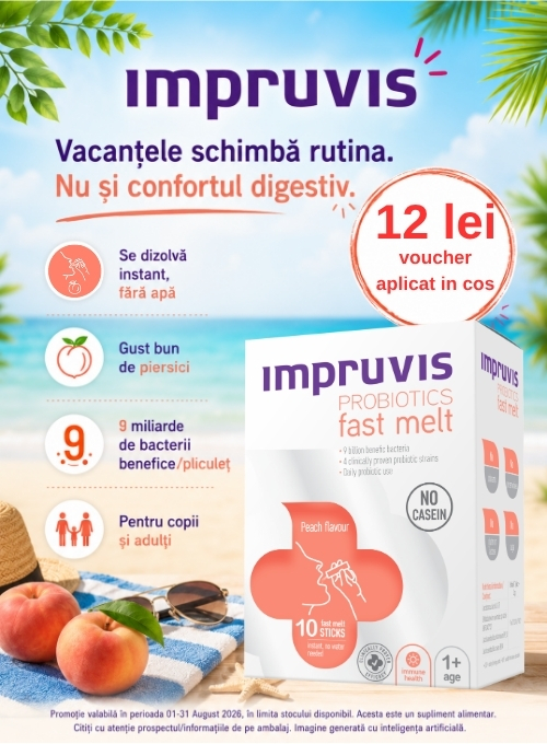 Promotie cu 12 lei voucher aplicat in cos la Impruvis