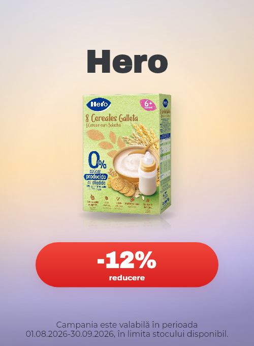 Promotie cu 12% reducere la Hero