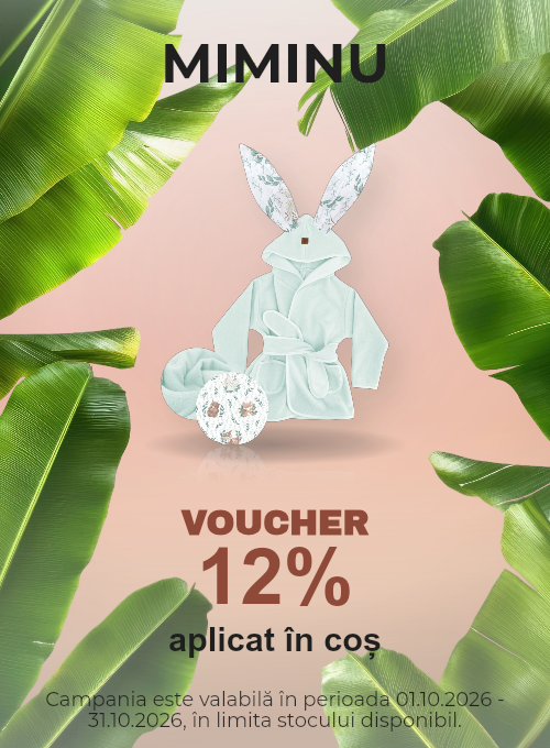 Promotie cu 12% voucher aplicat in cos la Miminu