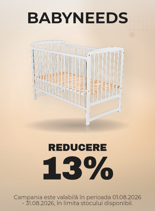 Promotie cu 13% reducere la Babyneeds