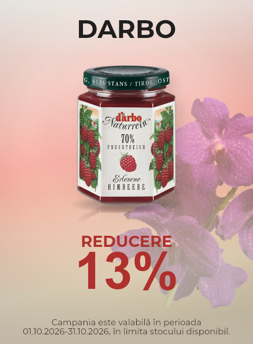 Promotie cu 13% reducere la Darbo