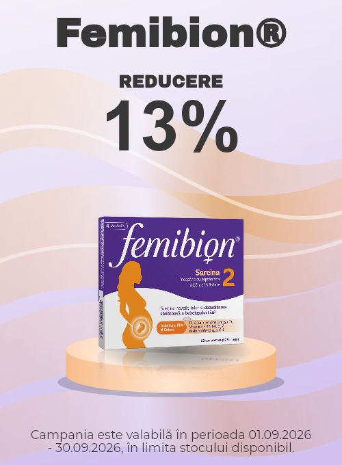 Promotie cu 13% reducere la Femibion